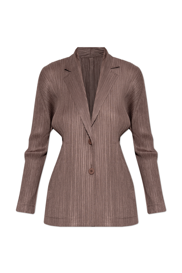 ジャケット・アウター PLEATS PLEASE Mint Tailored Jacket Beige Pleats Please Issey Miyake Pleated blazer | Women's | Vitkac